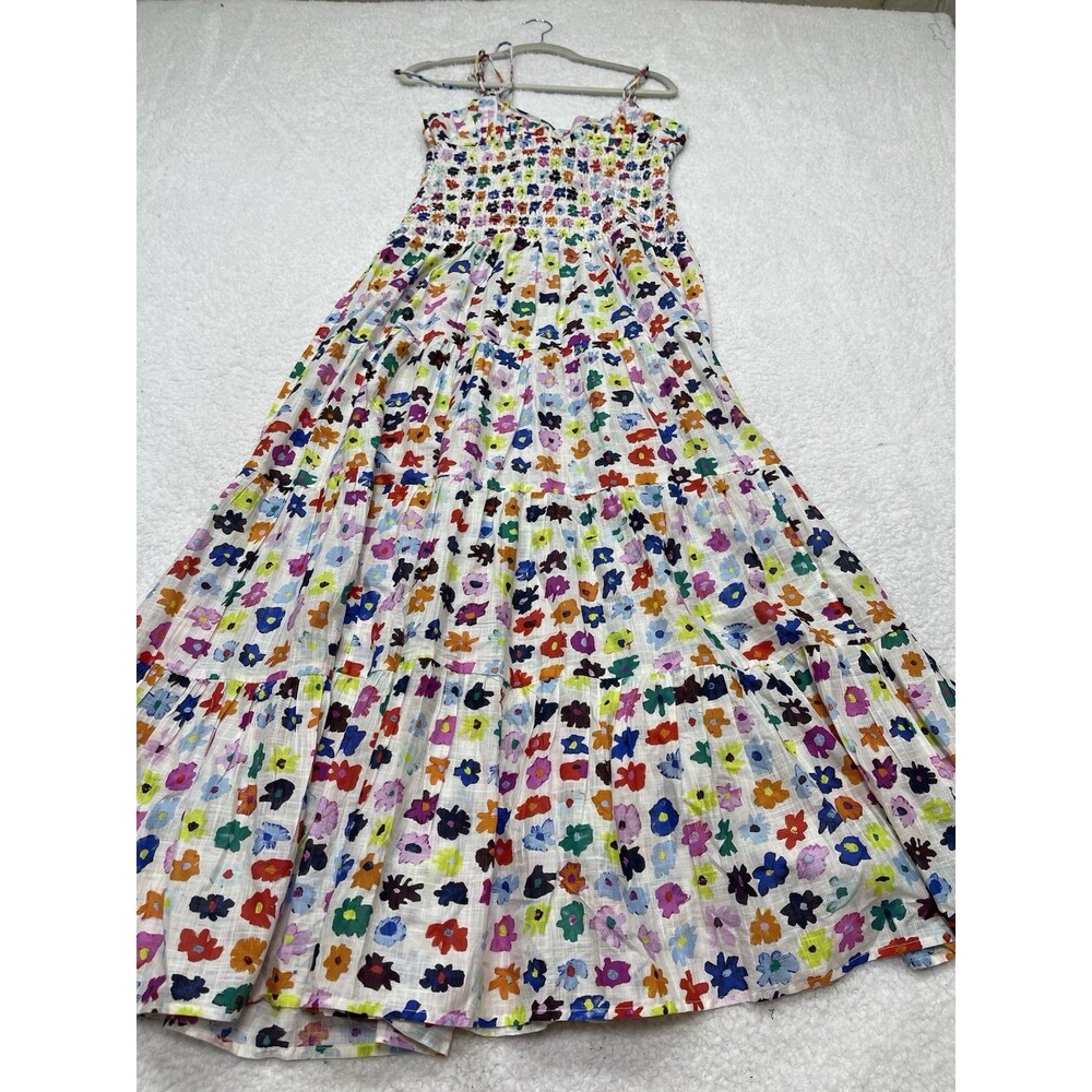 Celandine Maxi Dress Josephine Drop Waist Peggi Kroll Vacation Boho Medium NWT - Picture 2 of 11